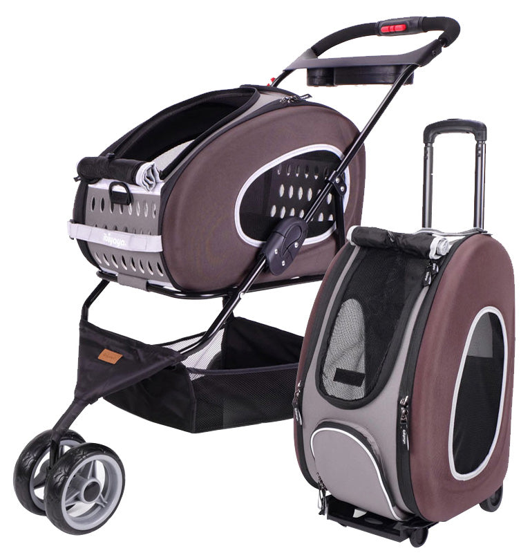 IBIYAYA 5-in-1 multifunctional trolley-Brown