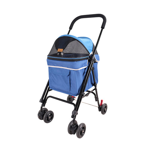 IBIYAYA Small Pet Stroller-Nostalgic Blue