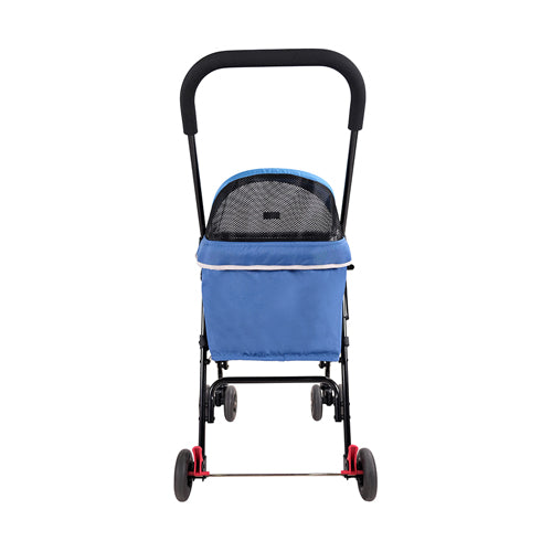 IBIYAYA Small Pet Stroller-Nostalgic Blue