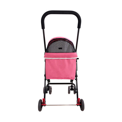 IBIYAYA Small Pet Stroller-Petal Pink