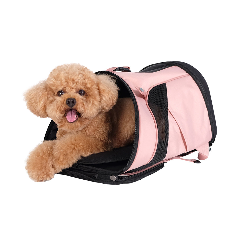 IBIYAYA Extreme Lightweight Pet Backpack 2.1 Evolution - Coral Pink