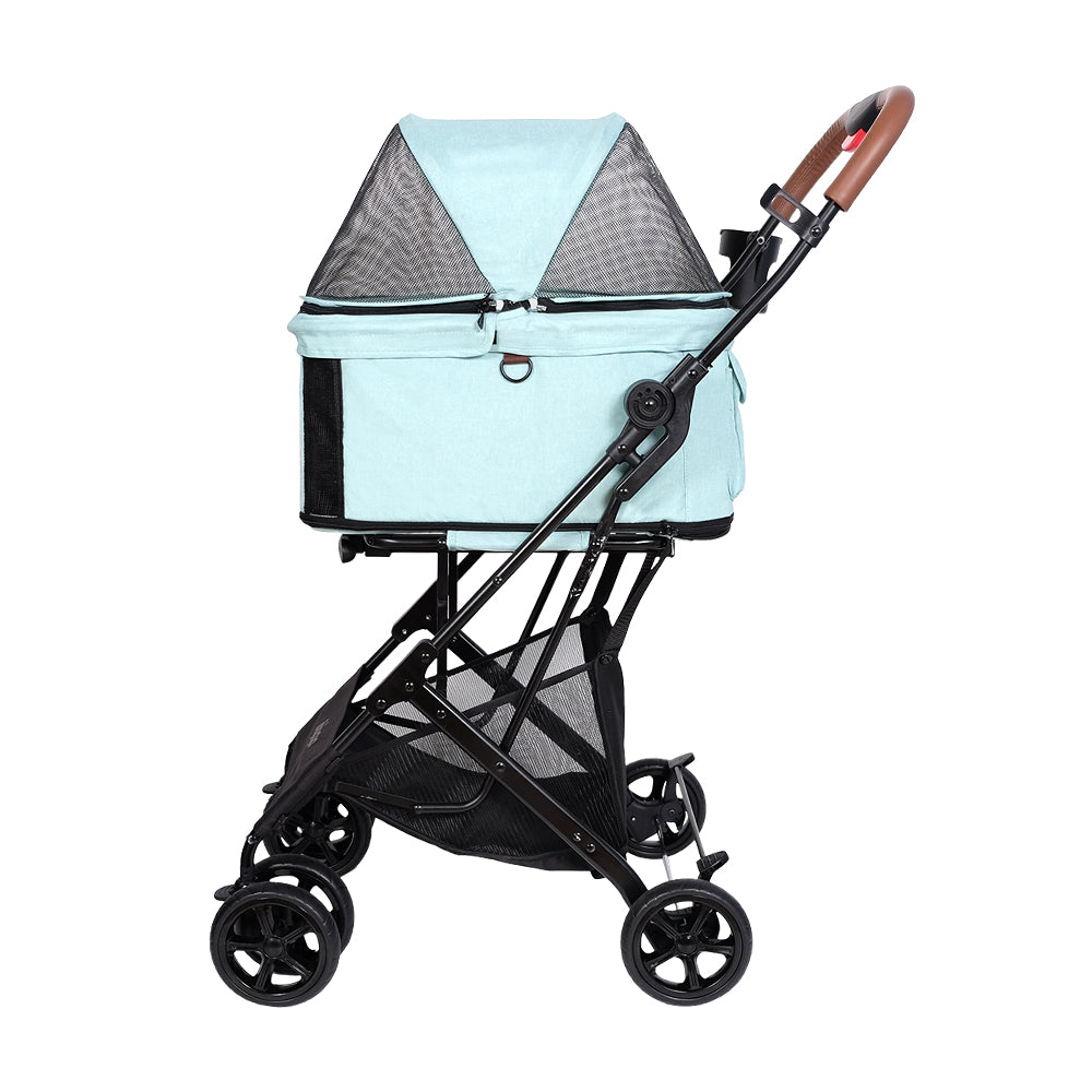 IBIYAYA Small Speed ​​Detachable Pet Stroller-Caolu