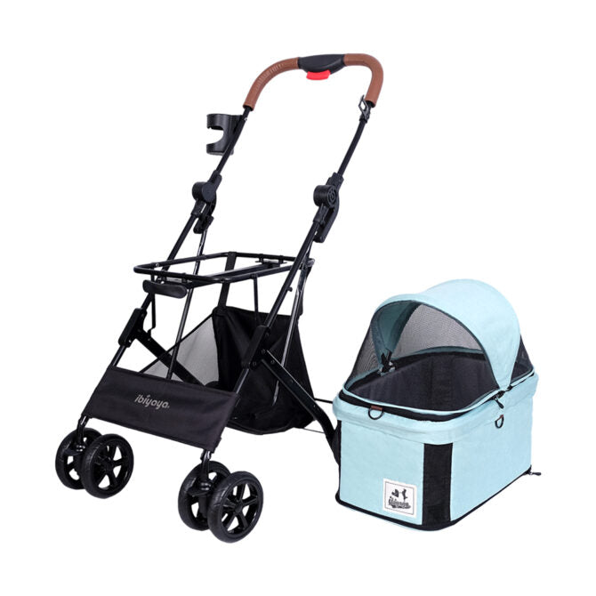 IBIYAYA Small Speed ​​Detachable Pet Stroller-Caolu