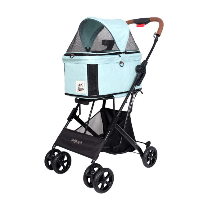 IBIYAYA Small Speed ​​Detachable Pet Stroller-Caolu