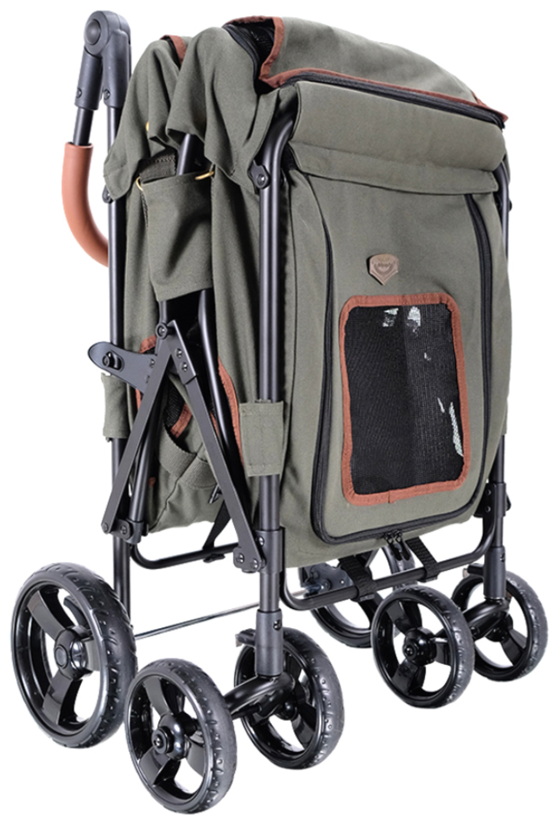 IBIYAYA Rice Pet Stroller-Military Green